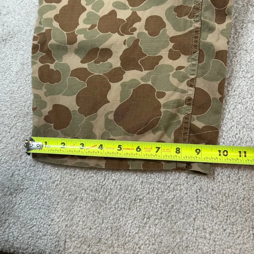 Levis XX Cargo Baggy Pants Men 36x32 Brown Duck Camo Ripstop Relaxed Fit Utility